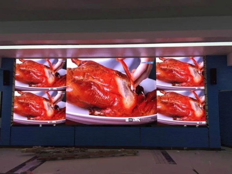 Customized P2 Indoor LED Display High Refresh Rate for Advertising