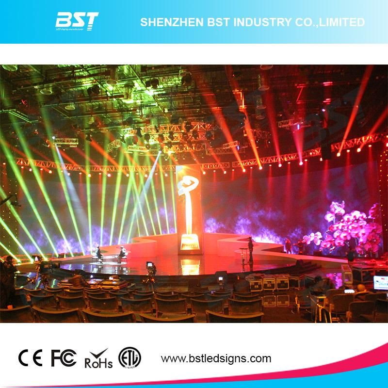 P3.91mm Commercial Rental LED Display Videowall Screen with Wide Viewangle