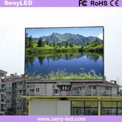 Roof Seating Electronic Screen Board P6 Outdoor LED Digital Display Factory