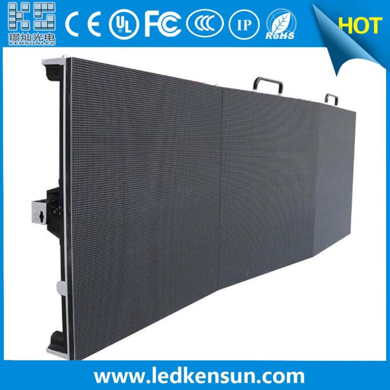 High Quality P2.97 Indoor Advertising Curved LED Video Wall Display