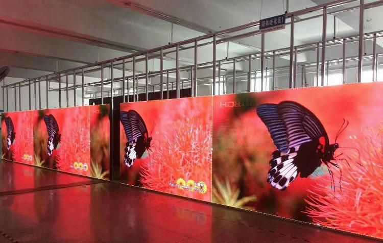 Indoor High Refresh Stage Rental 500*500mm P4.81 LED Display Panel