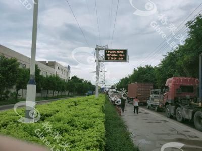 Vms Variable Message Sign DIP Digital Traffic Board Highway Safety Message P20 En12966