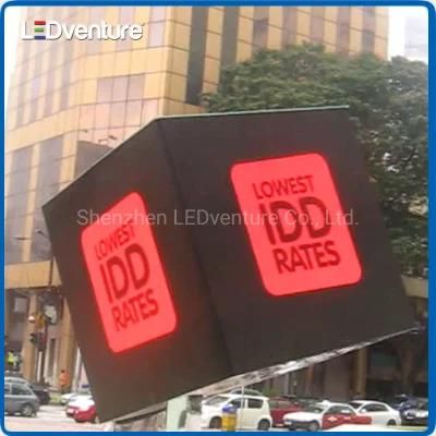 Full Color Outdoor P4.81 Advertising LED Display Panel for Curve Digital LED Screen