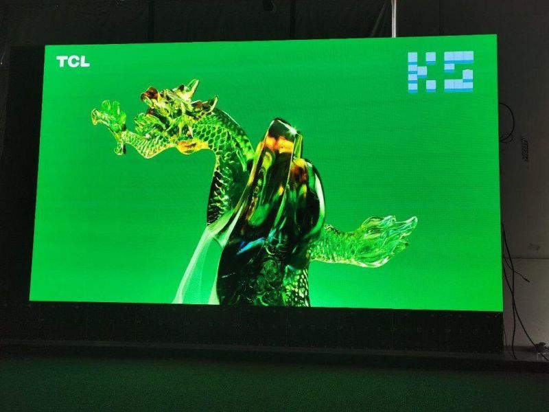 Shenzhen Ks P1.25 Indoor 4K HD 4.8m*2.7m LED Video Wall Display TV Screens