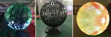 Customized Indoor LED Video Ball/Sphere Display Screen Dia 1000mm