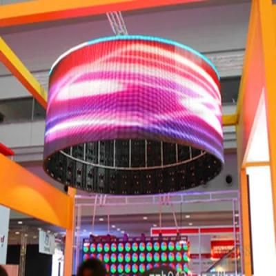 Soft Rental LED Curtain Screen for Special Shape Display