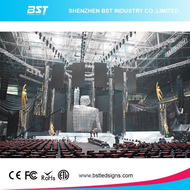 6500 Nits High Brightness P6.25 LED Screen Rental LED Video Screen for Advertising Media