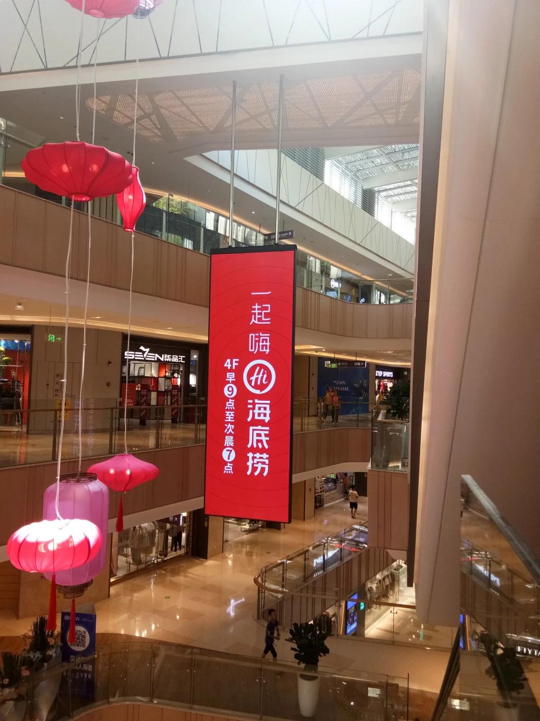 Shopping Mall P2/P2.5/P3 Indoor Advertising Video LED Display Screen