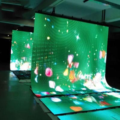Light Weight P6 Flexible Indoor LED Display for Global Show