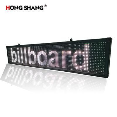 Semi-Outdoor White Logo LED Advertising Promotion Board