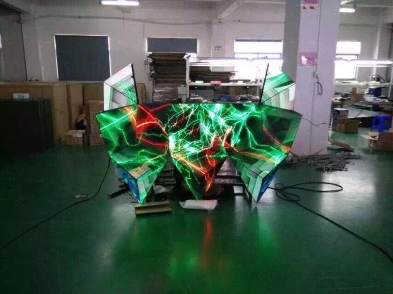 Night Elves DJ Booth LED Screen Stage P5mm LED Display