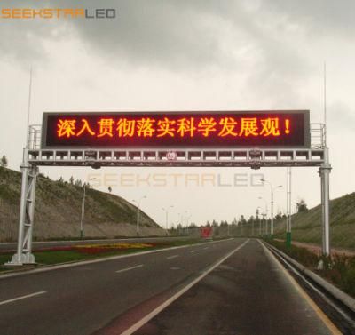 Urban Road Traffic Guidance Vms Message LED Display Board P25