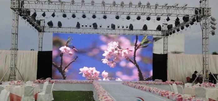 P4.81 Outdoor Full Color Video LED Screen Stage Performance with High Resolution