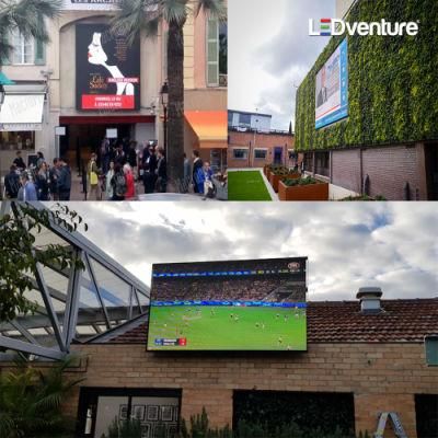 Full Color Indoor Outdoor Media Front Service LED Display Screen