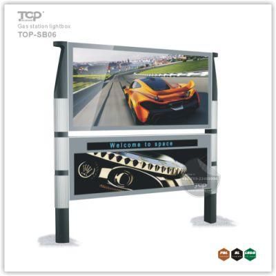 LED Outdoor/Indoor Full Color Display Scrolling Static Light Box