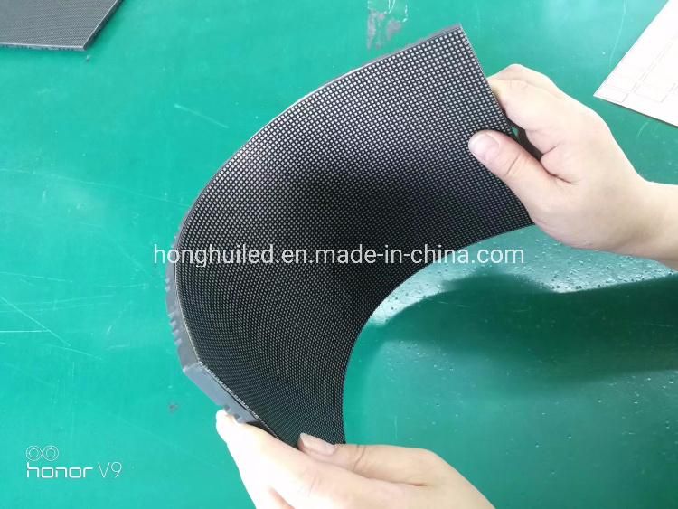 P2/P2.5/P3/P4/P5 Soft LED Display Module for Special-Shaped Screen