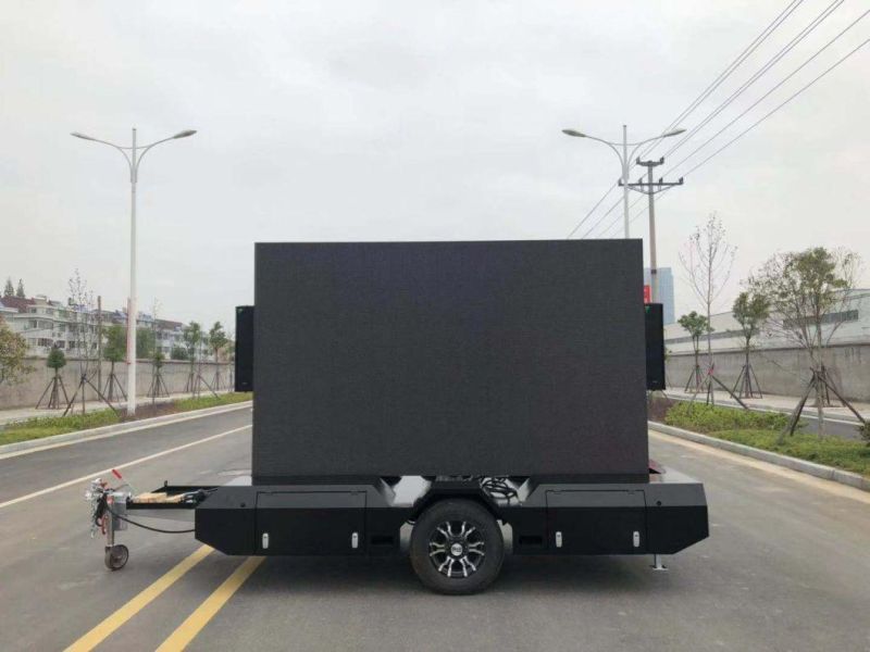 LED Mobile Trailer Outdoor Full Color Display Screen for Advertising