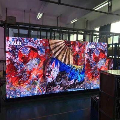 Front Service 500X500 Rental Cabinet Outdoor P4.81 LED Display Screen