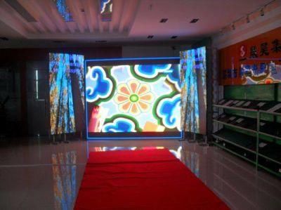 UL Approved Full Color Fws Cardboard and Wooden Carton Display Board LED Screen