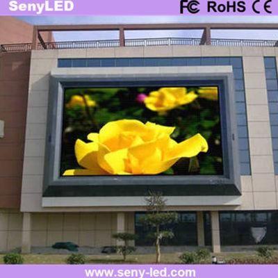 P6 Exterior Video Signage Shopping Mall Advertising Billboard LED Display Factory