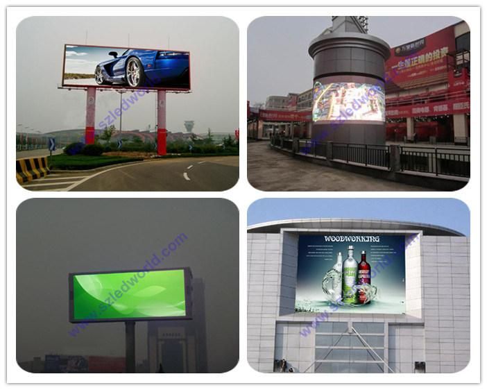 Large Viewing Angle P8 LED Advertising Display Screen Board Factory