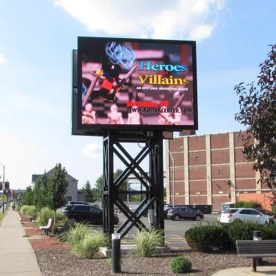 Outdoor Front Maintenance Energy Saving LED Sign Billboard