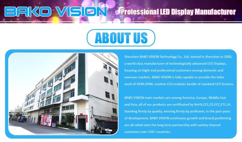 P3.91mm Full Color LED Display Indoor Rental LED Display Screen