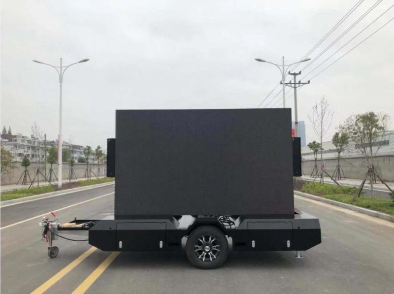 8sqm Outdoor Mobile LED Trailer Billboard Display Screen