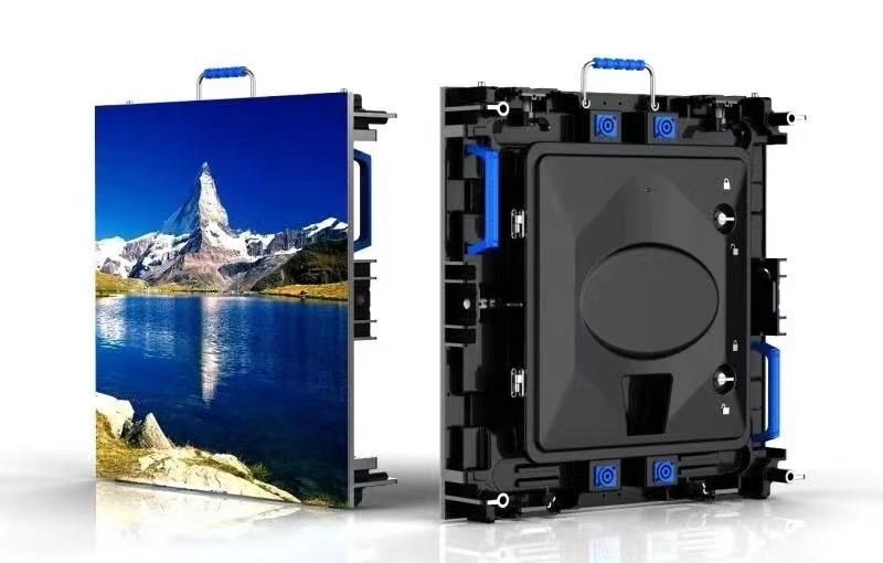 P4.81 Outdoor Movable Die Casting Aluminum Cabinet Rental LED Screen