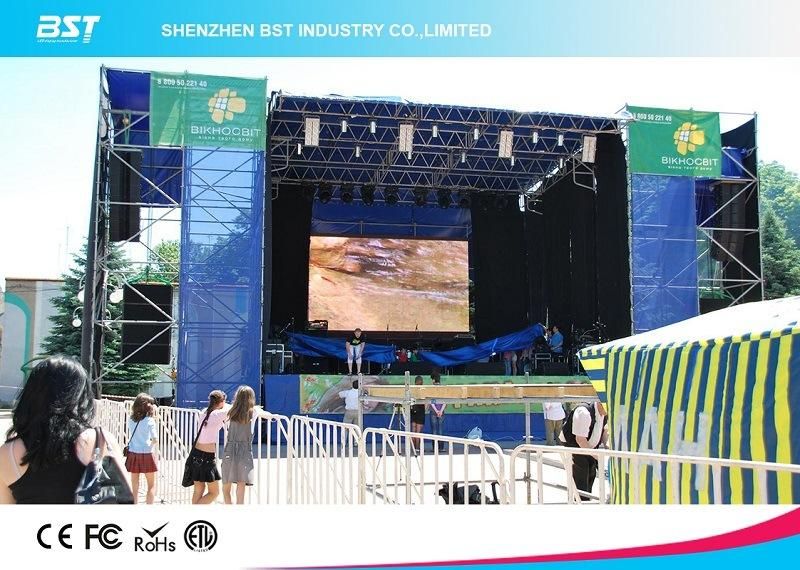 P4.81 SMD2727 500X1000mm Full Color Outdoor LED Display Screen Waterproof Energy Saving