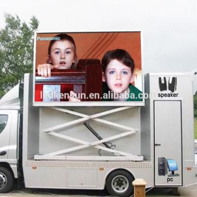 Mobile Video Advertising Outdoor P6 Moving Truck/Car LED Display