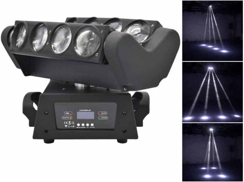 8X10W RGBW Spider LED Light for Stage Disco