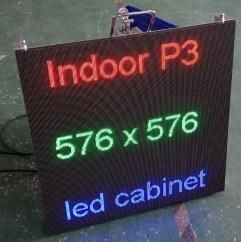 Electronic LED TV P3 Indoor Full Color Video Background Wall LED Screen