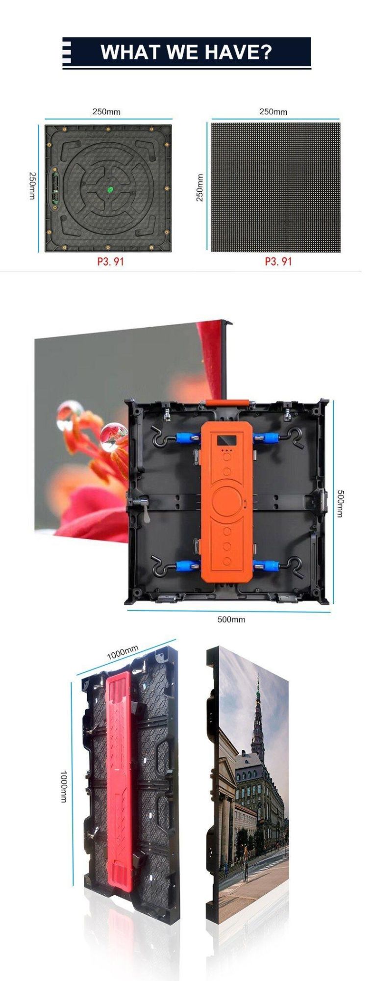 P2.9 6khd Outdoorindoor Mobile Stage Event Rental LED Video Wall