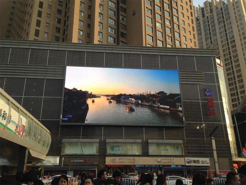 Waterproof Outdoor P10 Full Color LED Advertising Display Screen