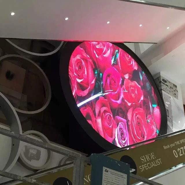 Customized Size Full Color Indoor Circle Round LED Display Screen