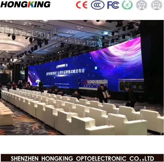 P3.91 Full Color Indoor LED Screen Display High Definition Rental Stage LED Display