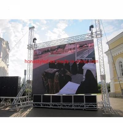 Professional Manufacturer P3 P4 P5 512X512mm LED Video Wall Outdoor LED Billboard Full Color Commercial LED Screen Display LED Sign