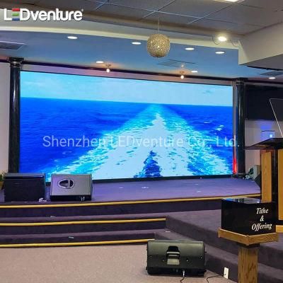 Indoor HD Video Wall P4 Full Color Display Screen LED Advertising Displays