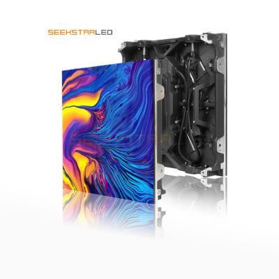 Indoor Convenient Rental LED Display Screen P4.81 Video Stage Screen
