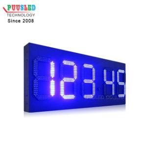 Factory LED Number Display Number Sign Board 7 Segment LED Gas Station Price Sign