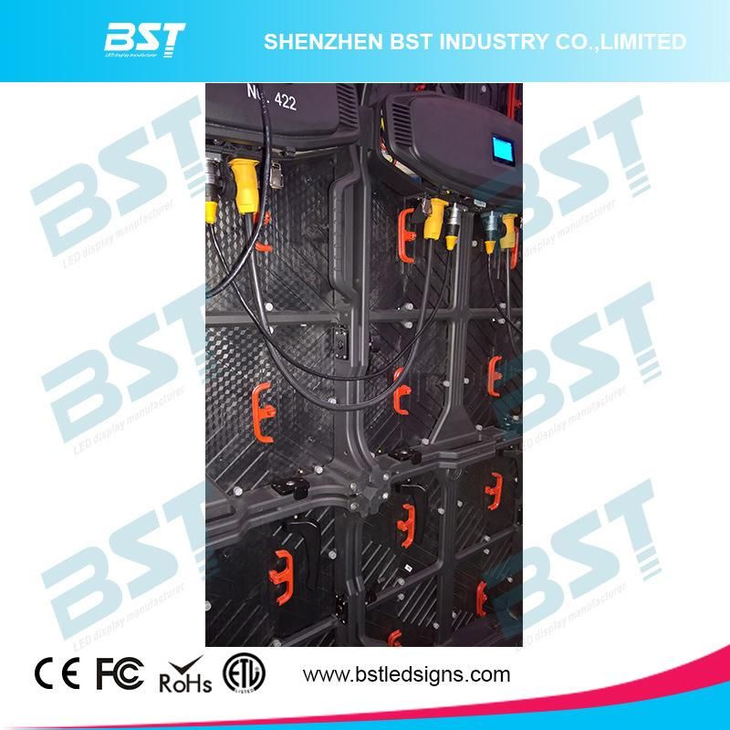 6500 Nits High Brightness P5.95 Outdoor Rental LED Video Wall for Advertising Media