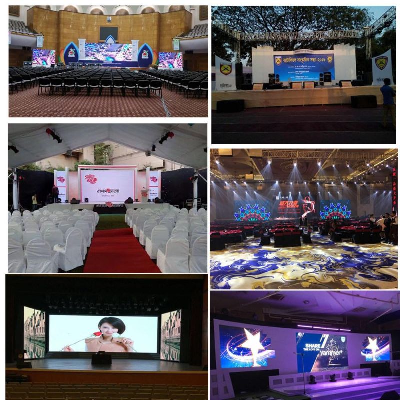 Portable Video Wall Panel Indoor Rental LED Display