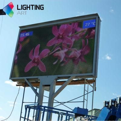 Hot-Saling RGB P10 Outdoor LED Display Single White Module/Bus Stop LED Display/Advertising Screen