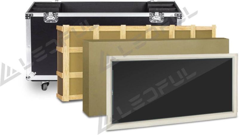 Easy Moving Flight Case High Definition Commercial LED Poster (LPoster-3)