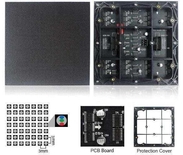 Hot Sale P3 Advertising LED Screen Indoor Fixed LED Display