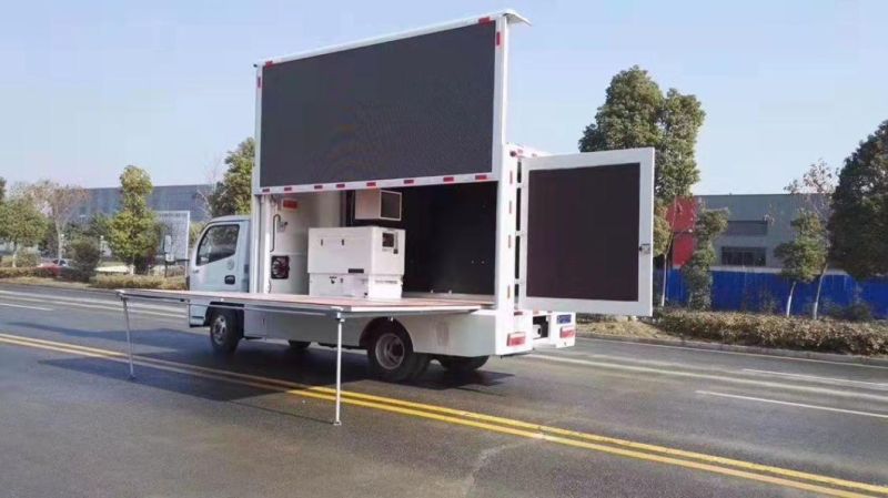 Mobile Advertising Truck Installation LED Digital Signage LED Truck Display