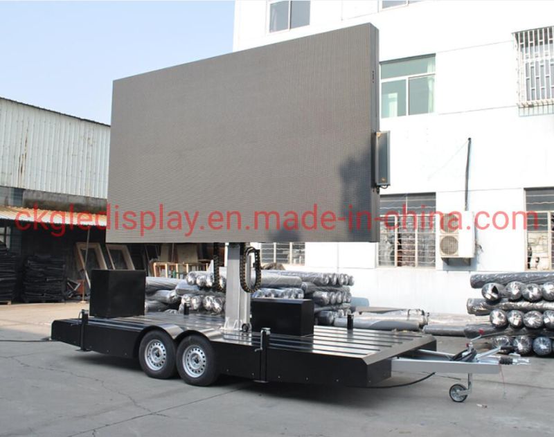 LED Factory P4/ P5/ P6 /P8 / P10 Outdoor LED Mobile Trailer Display Screen