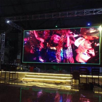 P2.8 P3.9 Curved Installation Light and Ultra Thin 500*500mm Stage Rental LED Display Screen Digital Signage and Displays