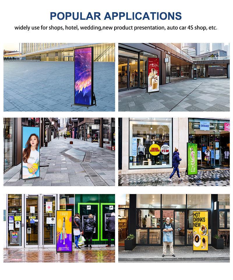 P1.86 P2 P2.5 Advertising Digital Signage LED Poster Screen